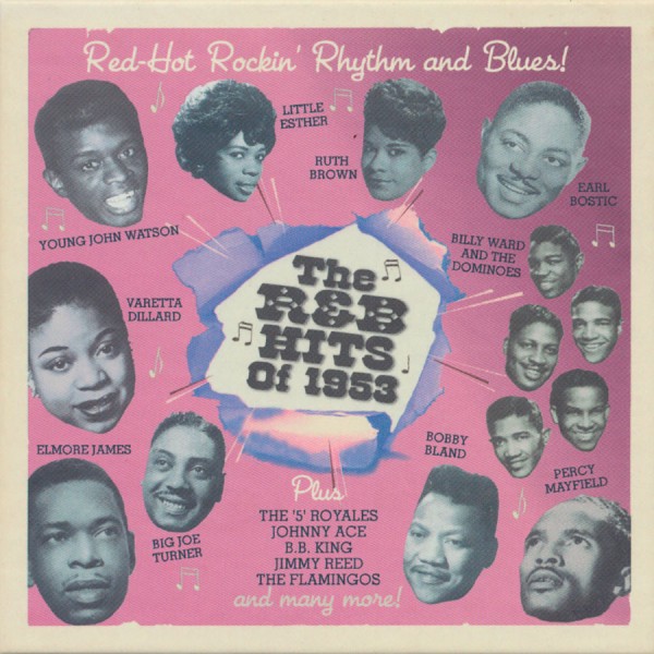 V.A.: The R&B Hits Of 1953 (3-CD-Box)