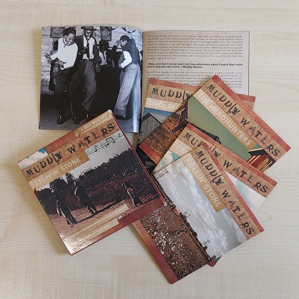 Muddy Waters - Steppin Stone (3 CDs plus DVD)